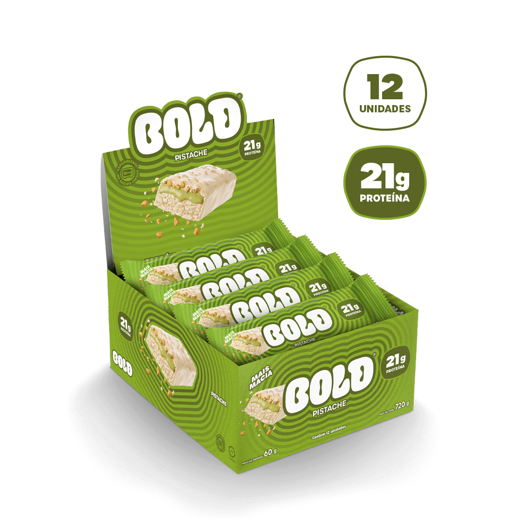 Bold Barra Proteica Pistache 60G
