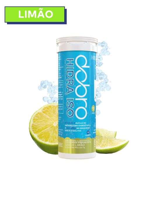 Dobro Hidratacao Iso Sabor Limao 10 Tabletes