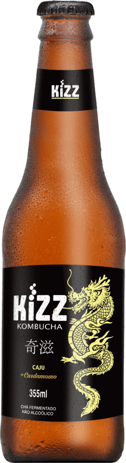 Kizz Kombucha Caju 355Ml