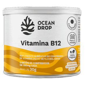 Ocean Drop Vitamina B12 60 Caps
