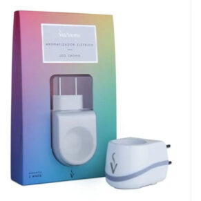 Via Aroma Aromatizador Eletrico Led Cromo