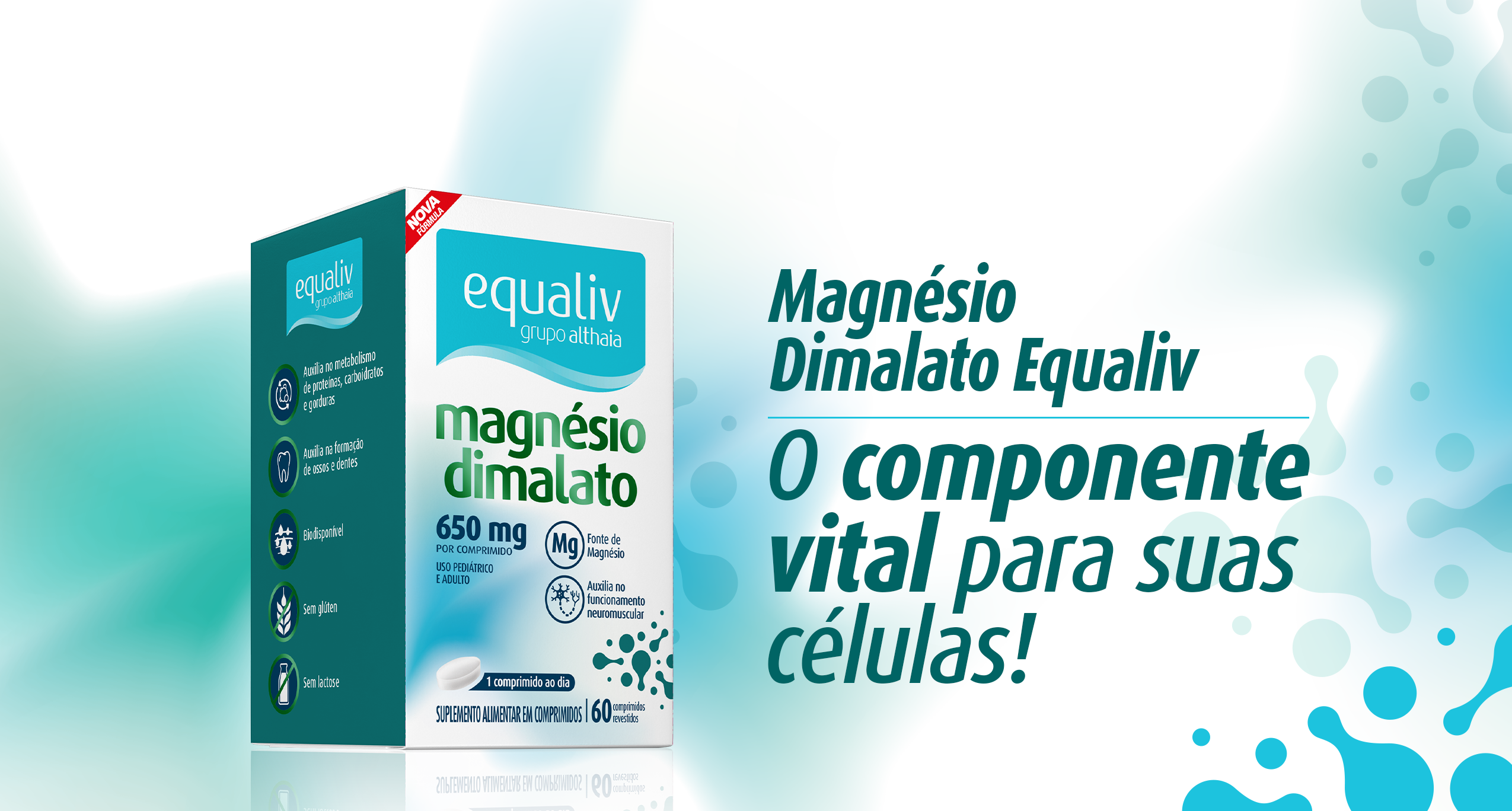 Equaliv Magnesio Dimalato 60 Caps