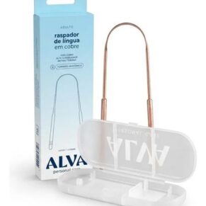 Alva Raspador De Lingua 100% Cobre