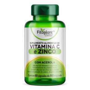 Fitoplant Vitamina C E Zinco 60 Caps