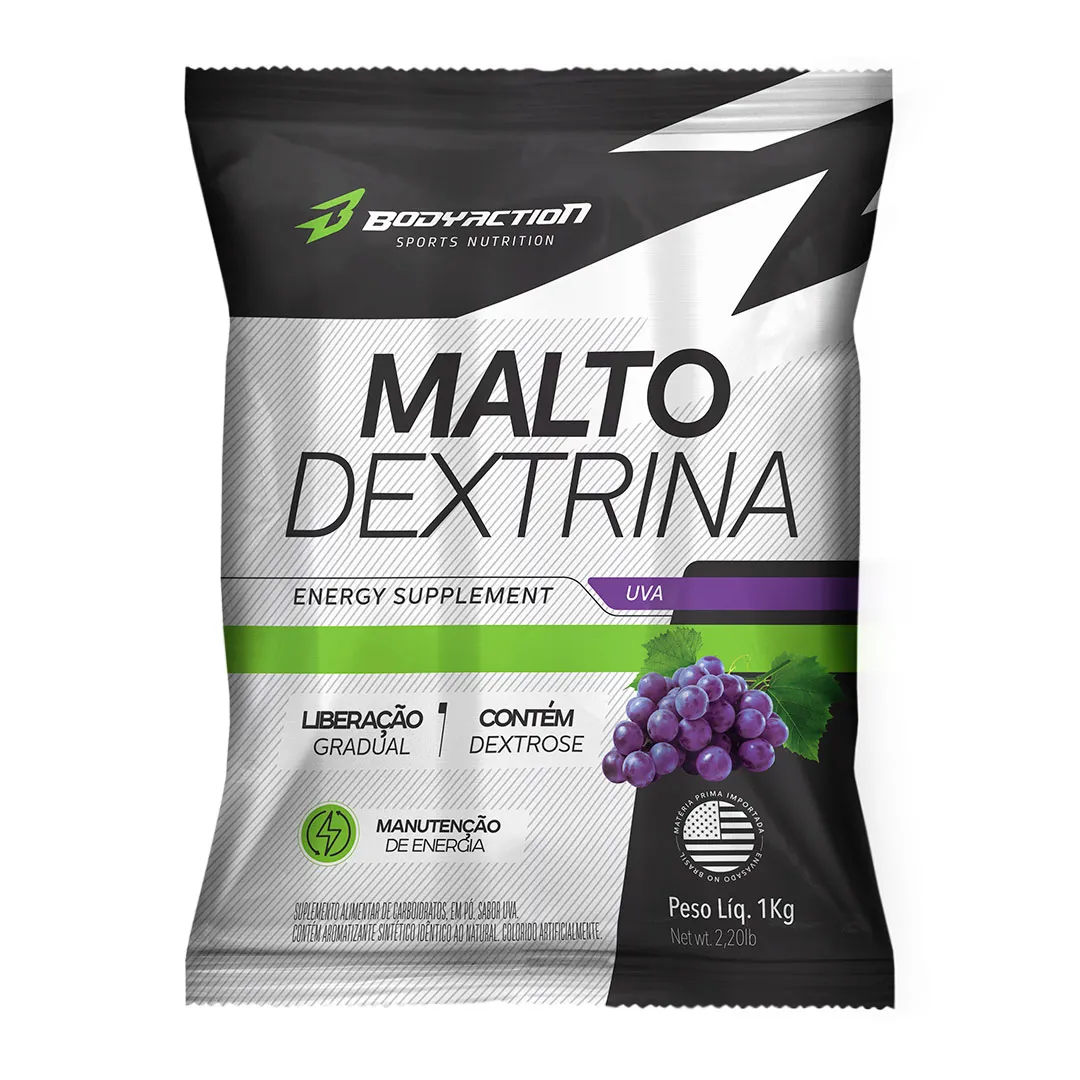 Bodyaction Maltodextrin 1Kg Uva