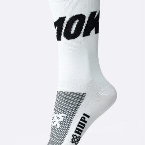 Meia HUPI 10K Branco