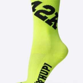 Meia HUPI 42k Ultra Amarelo Neon