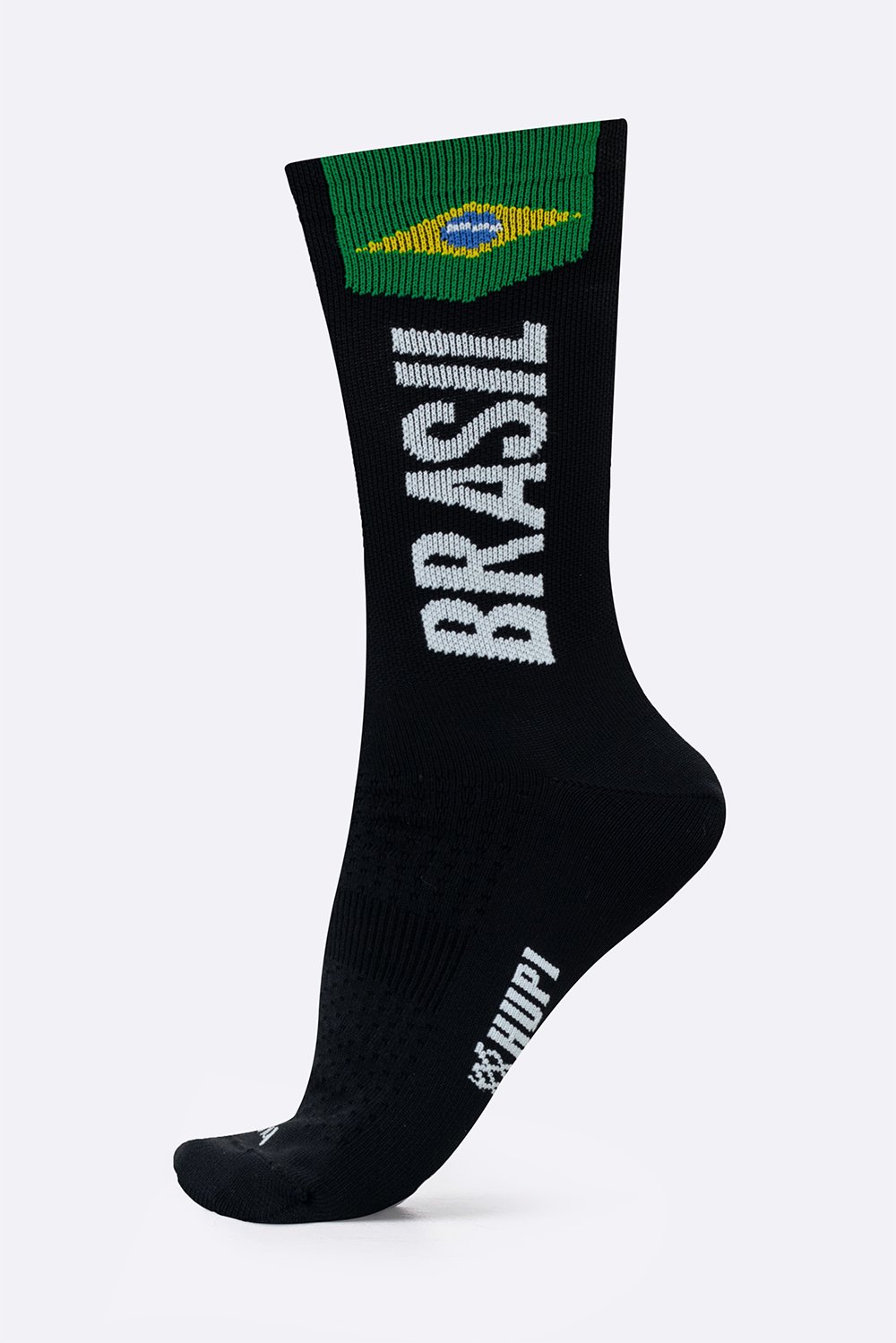 Meia HUPI Brasil 6.0 Preto
