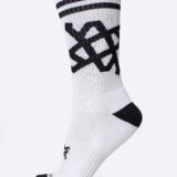 Meia HUPI Cano Médio Crew Branco
