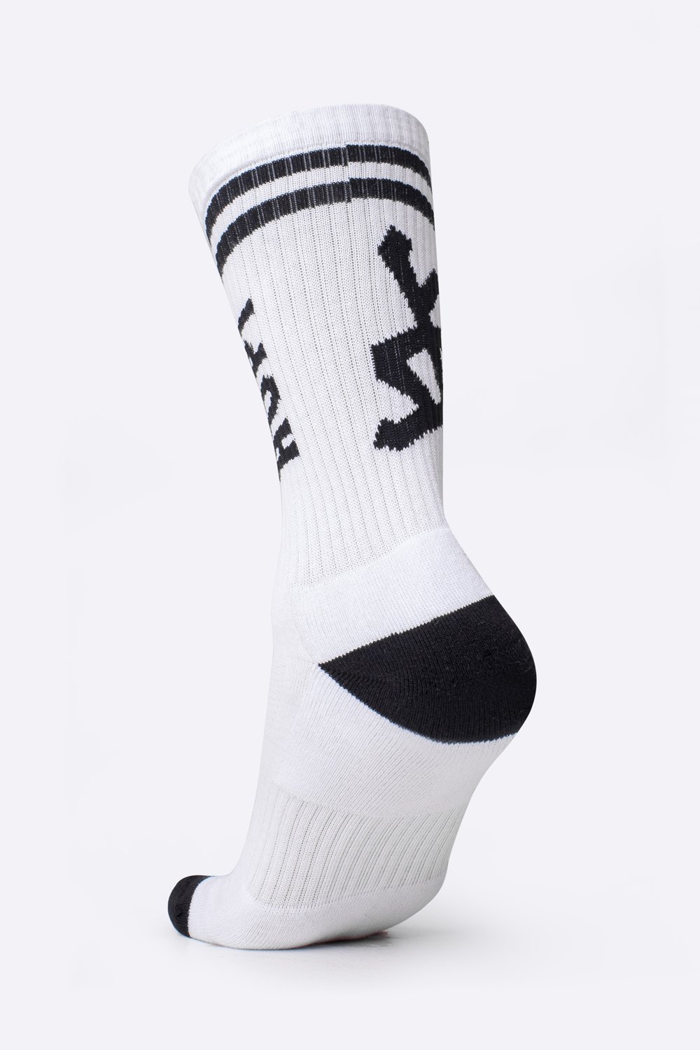 Meia HUPI Cano Médio Crew Branco