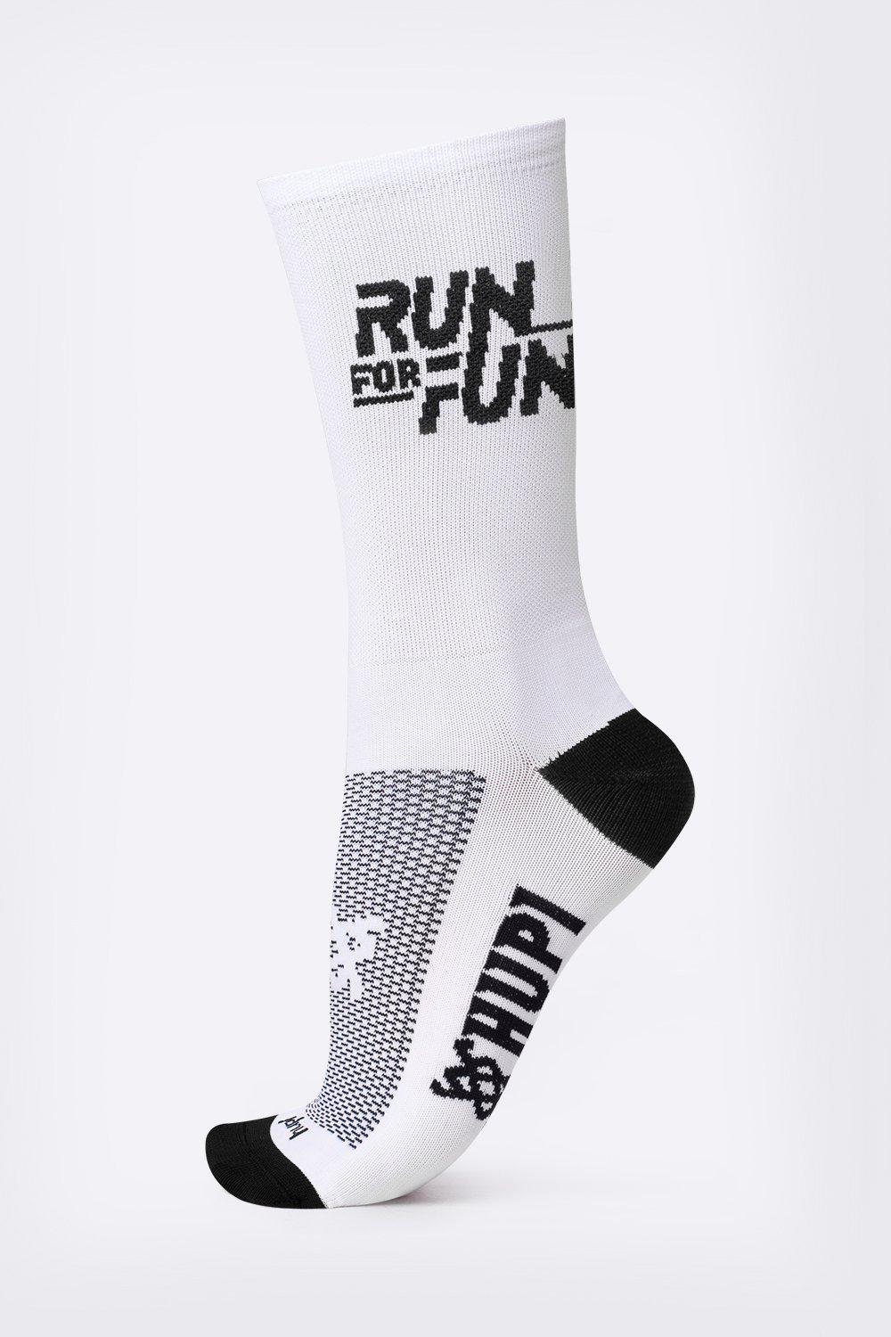 Meia HUPI Run For Fun Branca