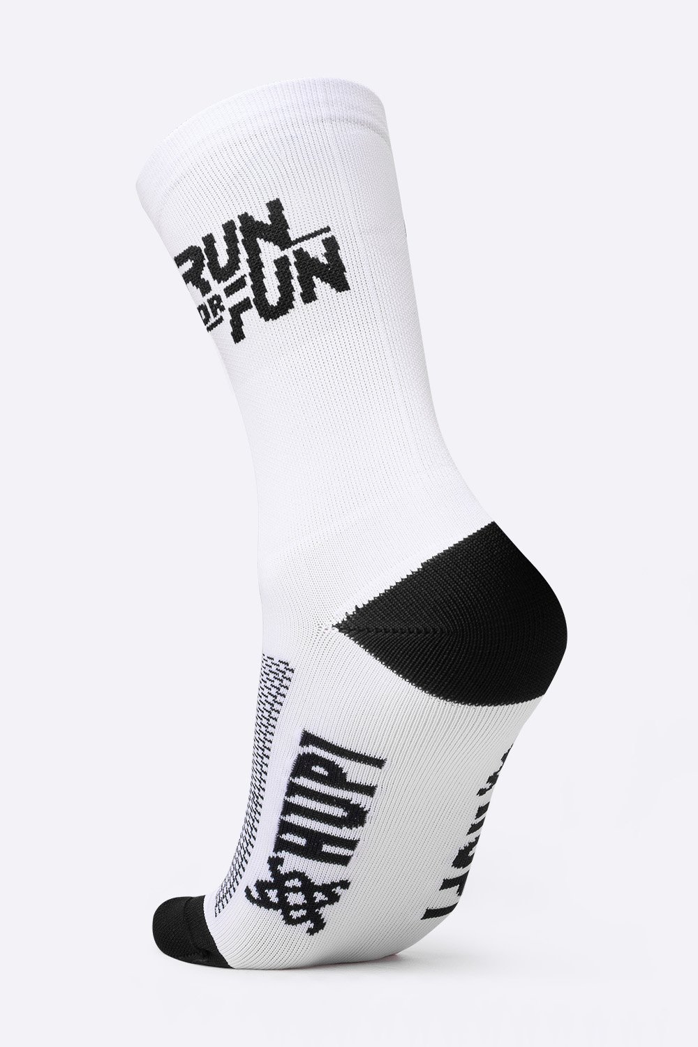 Meia HUPI Run For Fun Branca