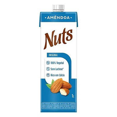 Nuts Leite Amendoa Original 1 L