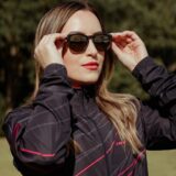 Óculos de Sol HUPI Dakar Preto Fosco - Lente Dourada