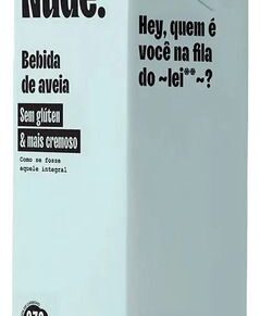 Nude Bebida De Aveia 1Lt