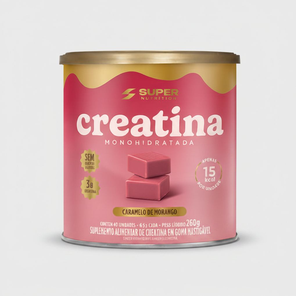 Supernutrition Creatina Caramelo De Morango 260G