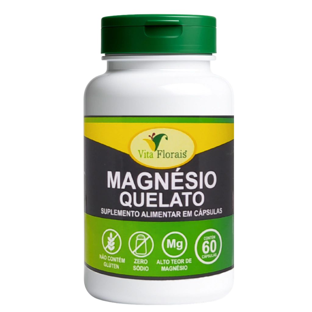 Vita Florais Magnesio Quelato 60 Caps