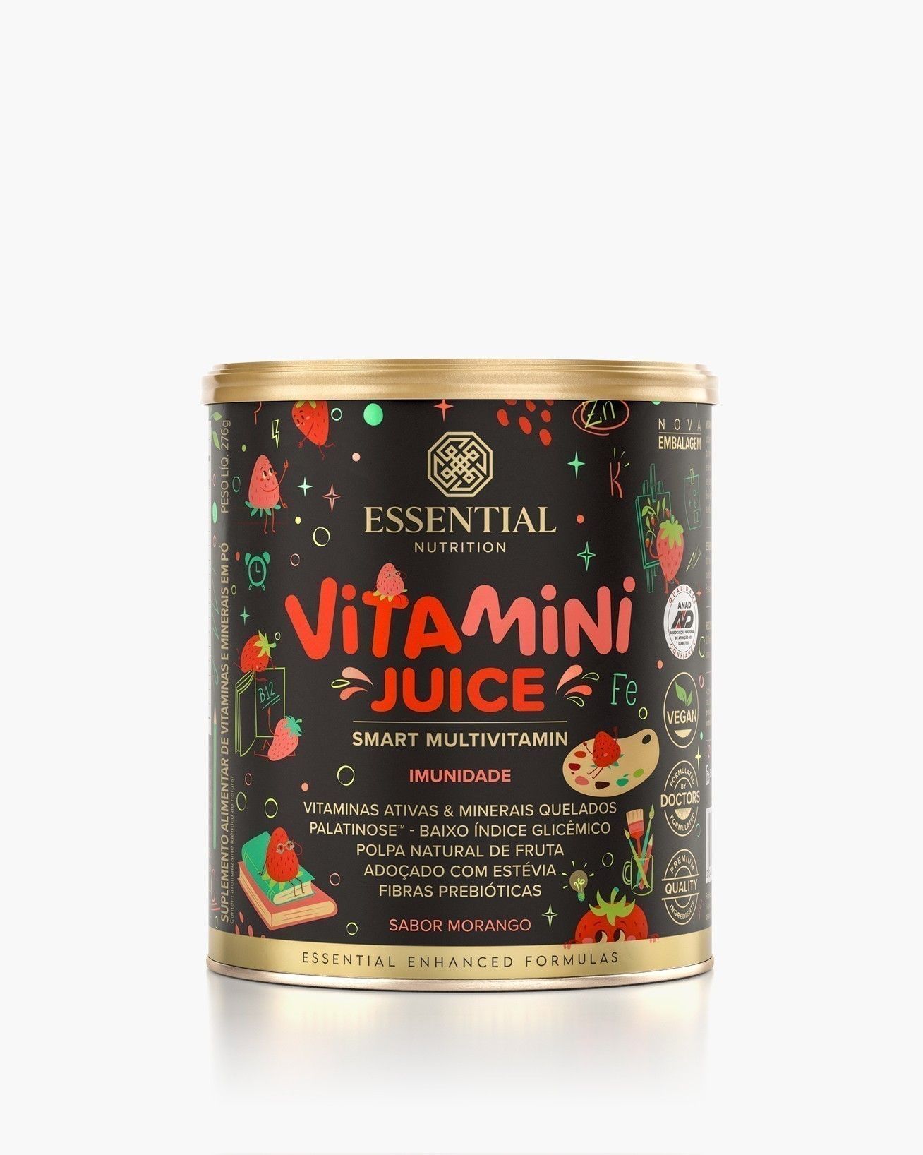 Essential Vitamini Juice Morango 276G
