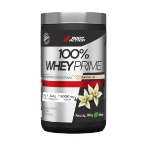 Bodyaction Whey 100 Prime Baunilha 900G