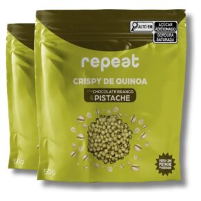 Repeat Crispy De Quinoa Com Chocolate Branco E Pistache 50G