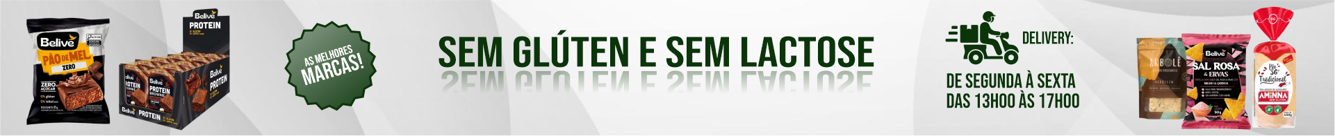 Sem Gluten E Lactose