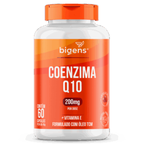 Bigens Coenzima Q10 200Mg Tcm + Vitamina E 60 Caps