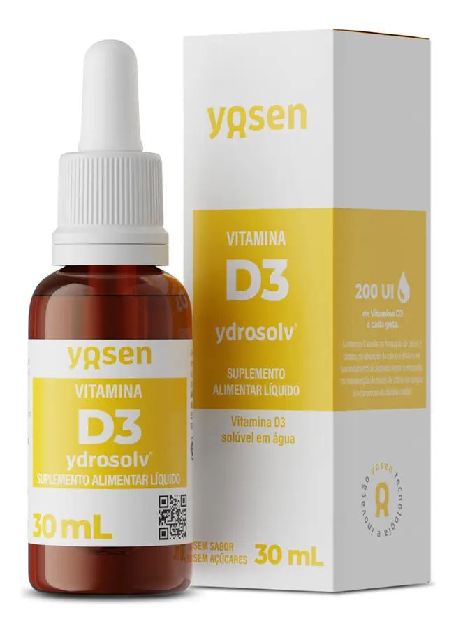 Yosen Vitamina D3 Ydrosolv 15Ml