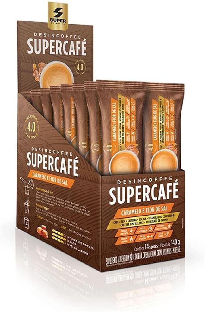 Desin Supercafe Caramelo E Flor De Sal Sache 10G