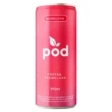 Ducha Kombucha Com Frutas Vermelhas E Hibisco Gaseificada 310Ml