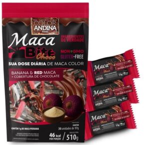 Color Andina Maca Bite Banana E Black Maca Chocolate 17G