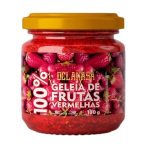 Delakasa Geleia De Frutas Vermelhas 180G