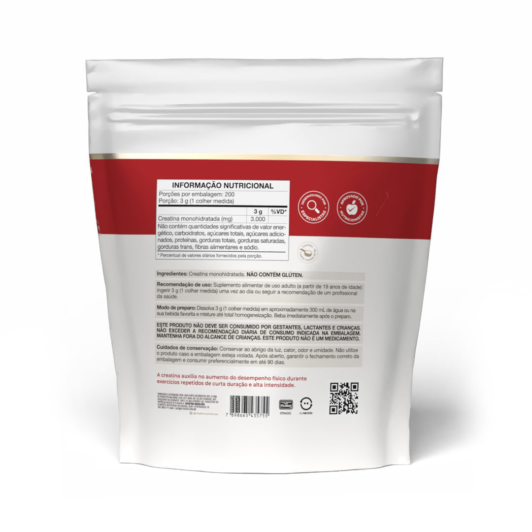 Vitafor Creatine Pouch 600G