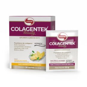 Vitafor Colagentek Beauty Abacaxi Com Hortela 30 Saches