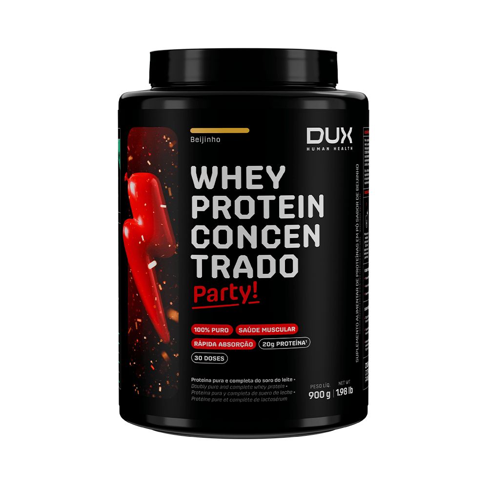 Dux Whey Protein Concentrado Beijinho 900G