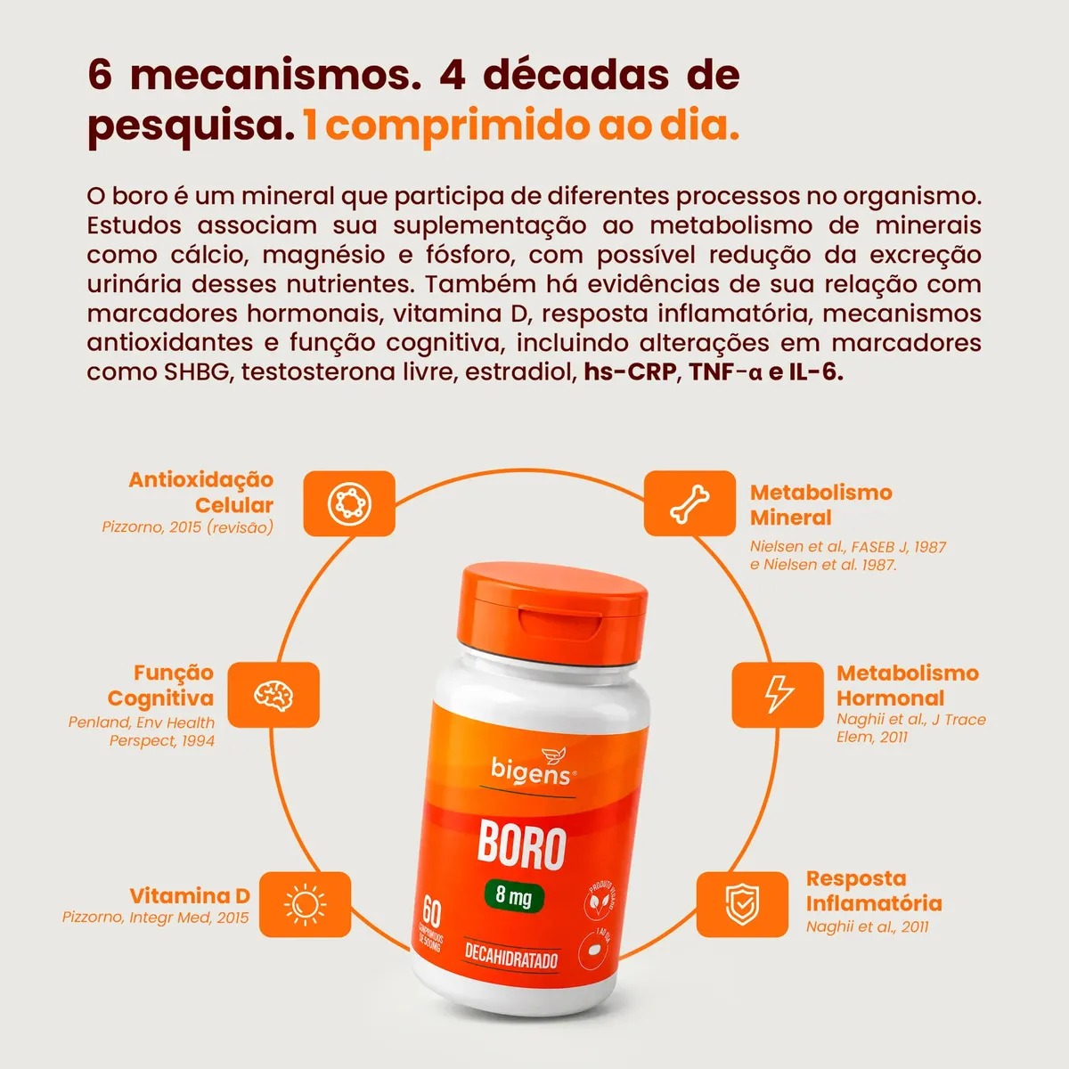 Bigens Boro 8Mg 60 Caps - Imagem 5