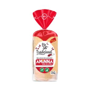 Aminna Pao Tradicional S/Ac S/ Glu S/Lac 450G