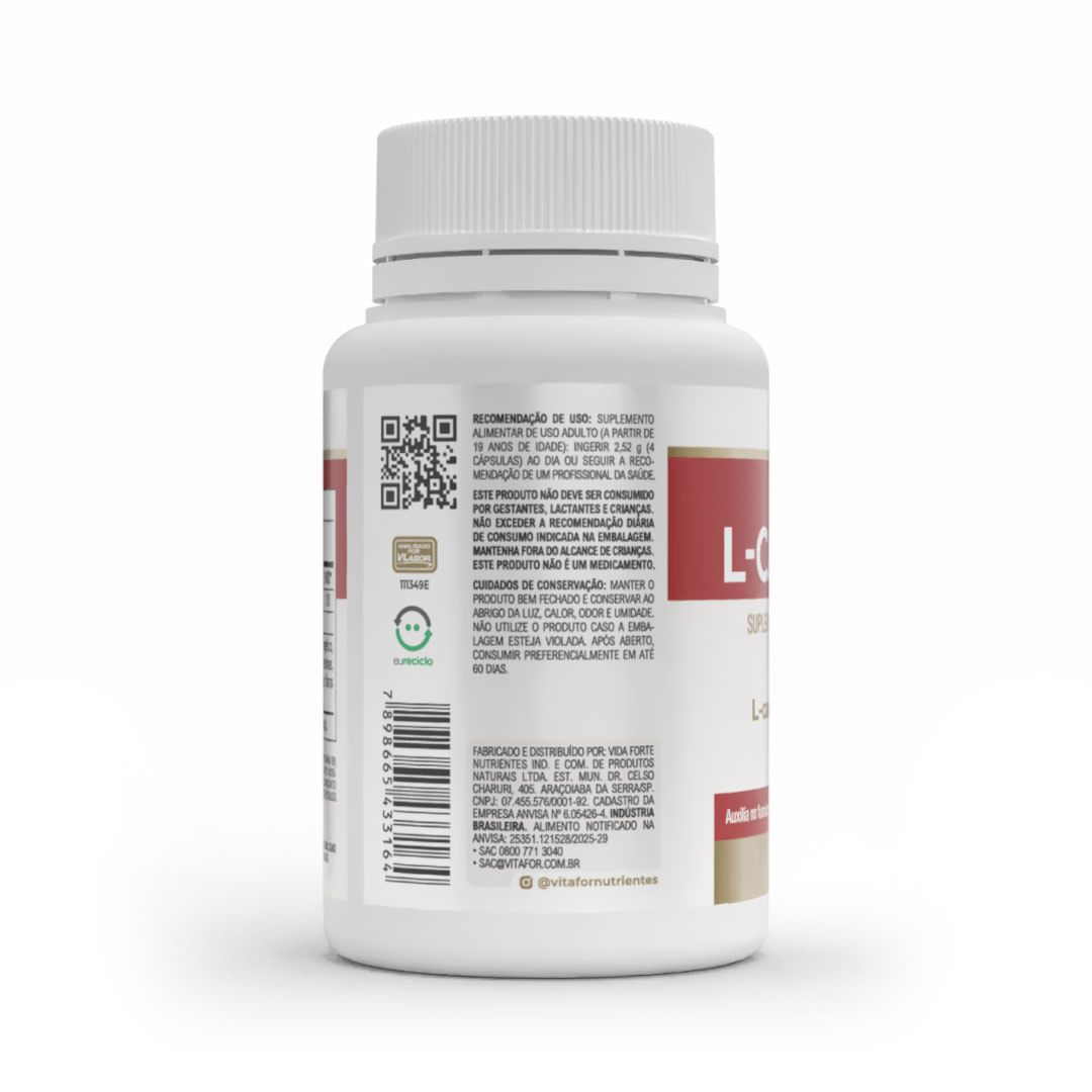 Vitafor L Carnitina 60 Caps