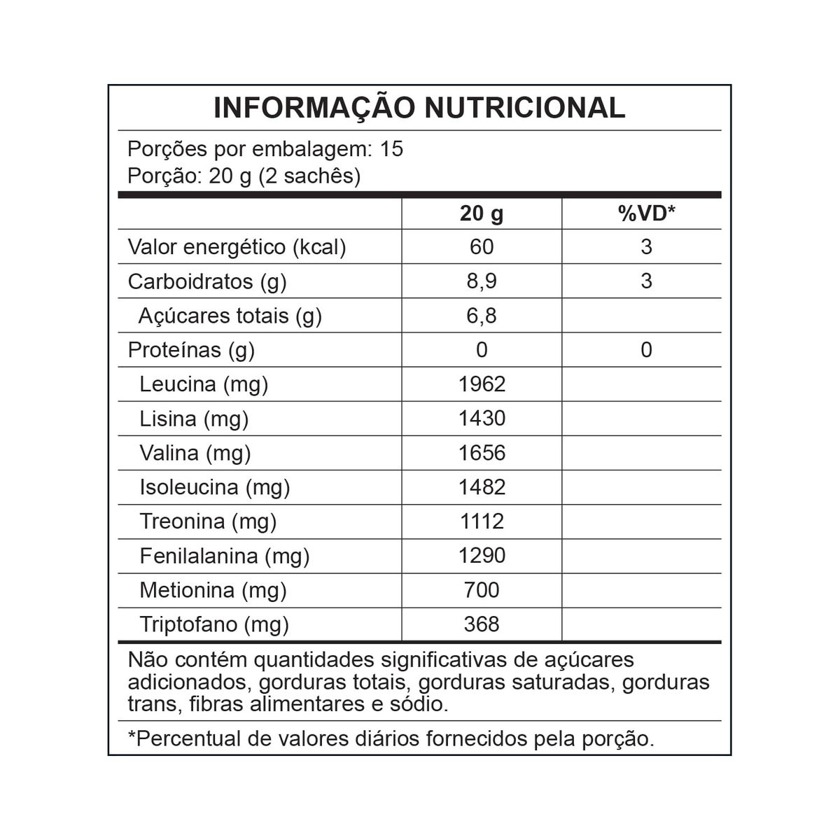 Central Nutrition Aminnu Livre De Xilitol Tangerina 30 Saches