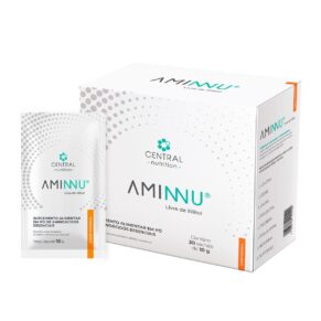 Central Nutrition Aminnu Livre De Xilitol Tangerina 30 Saches