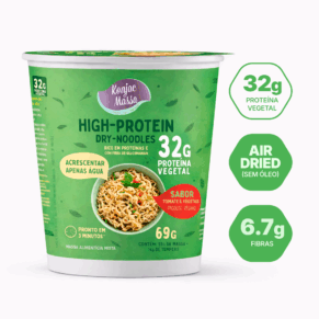 Konjac Hidh Protein Dry Noodles Tomate E Vegetais 69G