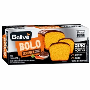 Belive Bolo Cenoura Coberto Chocolate 290G