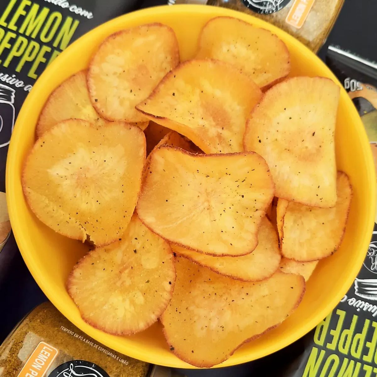 Belive Chips Mandioca Lemon Pepper 50G