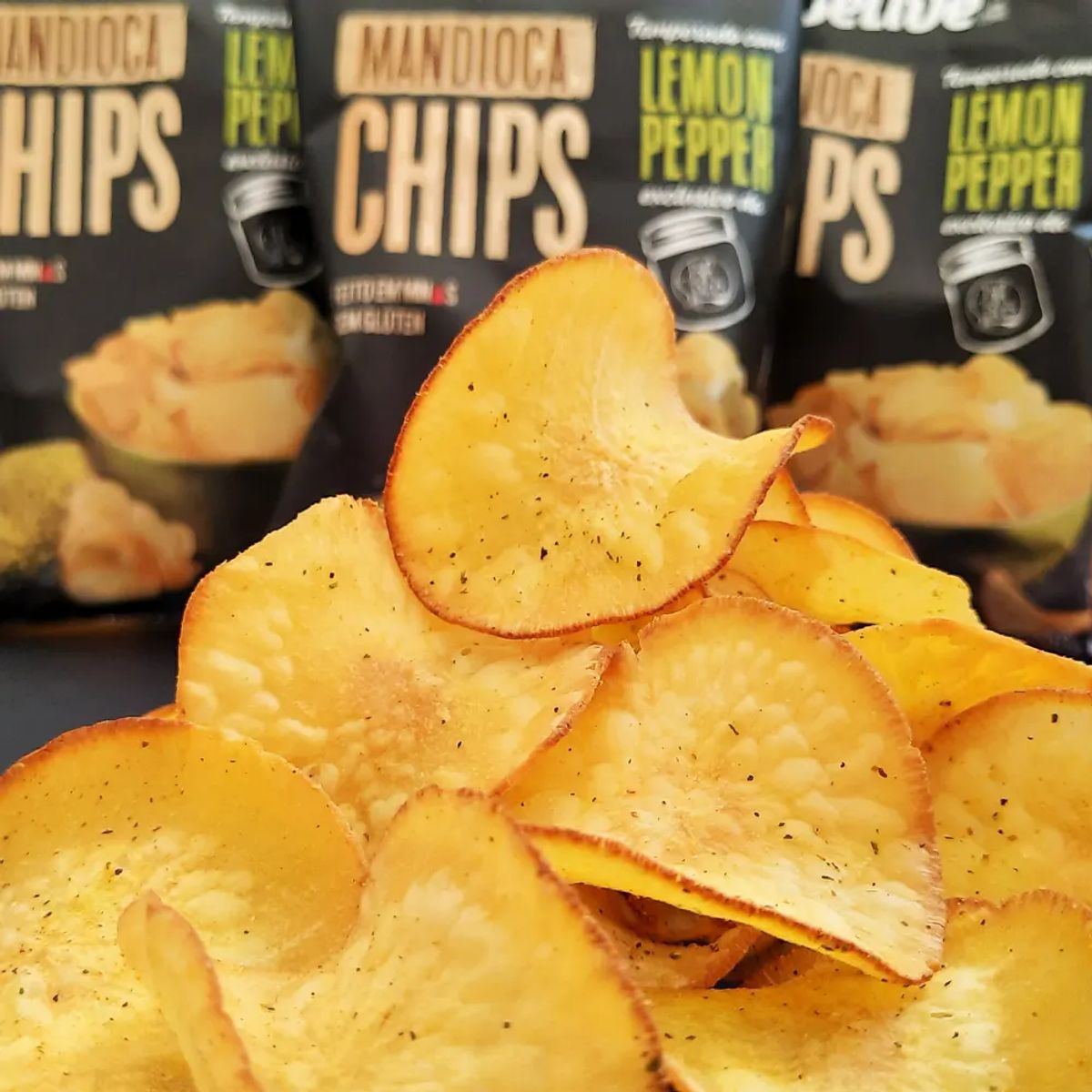 Belive Chips Mandioca Lemon Pepper 50G