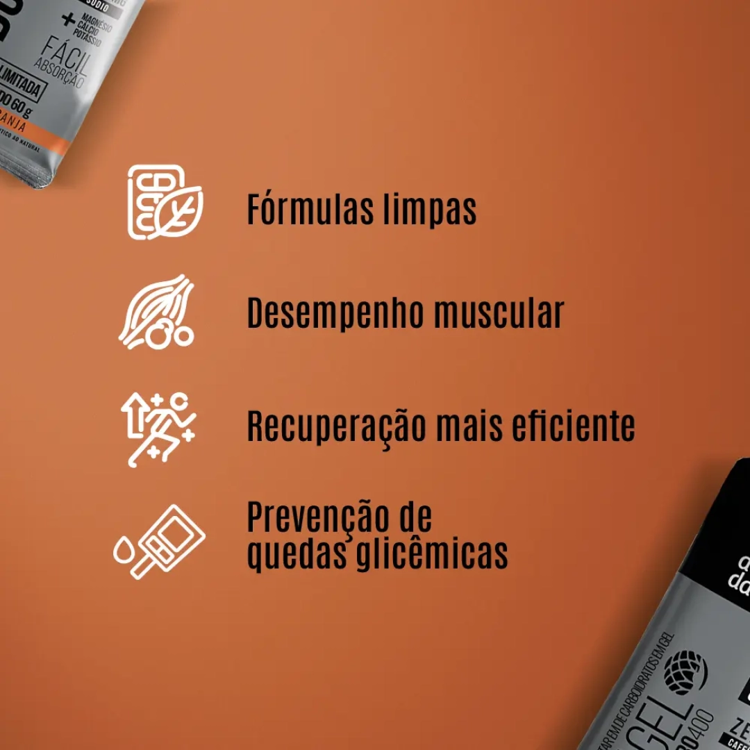 Duragel Box - Nitro400 Laranja 27g (15 Sachês)