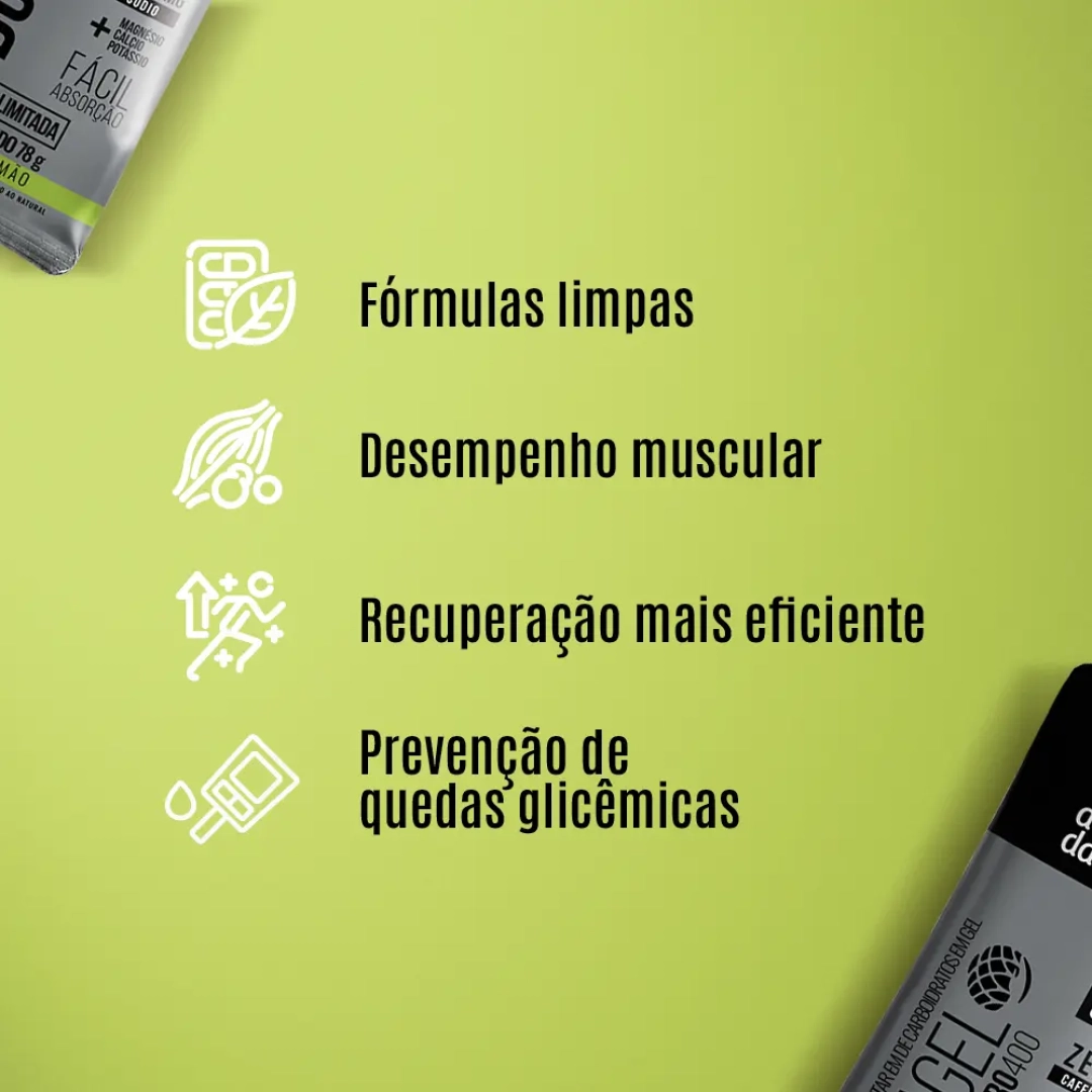 Duragel Box - Nitro400 Limão 50g (15 Sachês)