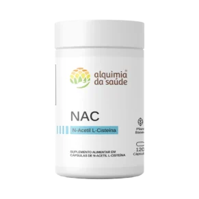 NAC N-Acetil L-Cisteína 500mg - 120 Cápsulas